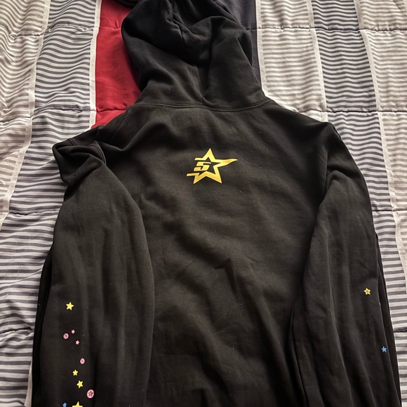 Sp5der P*NK hoodie Black small (OG) - Picture 3 of 4